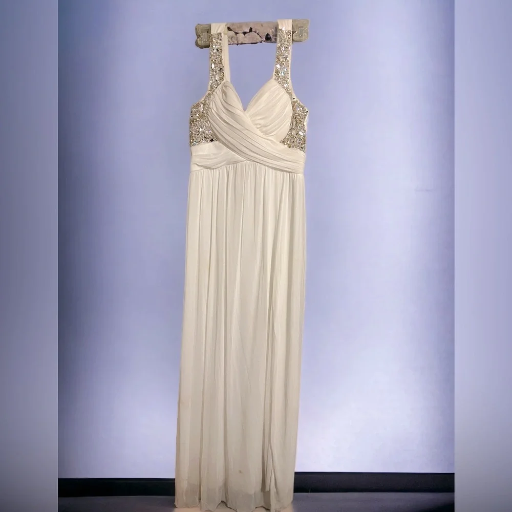 Ivory Formal Dress - Picture 1 of 5